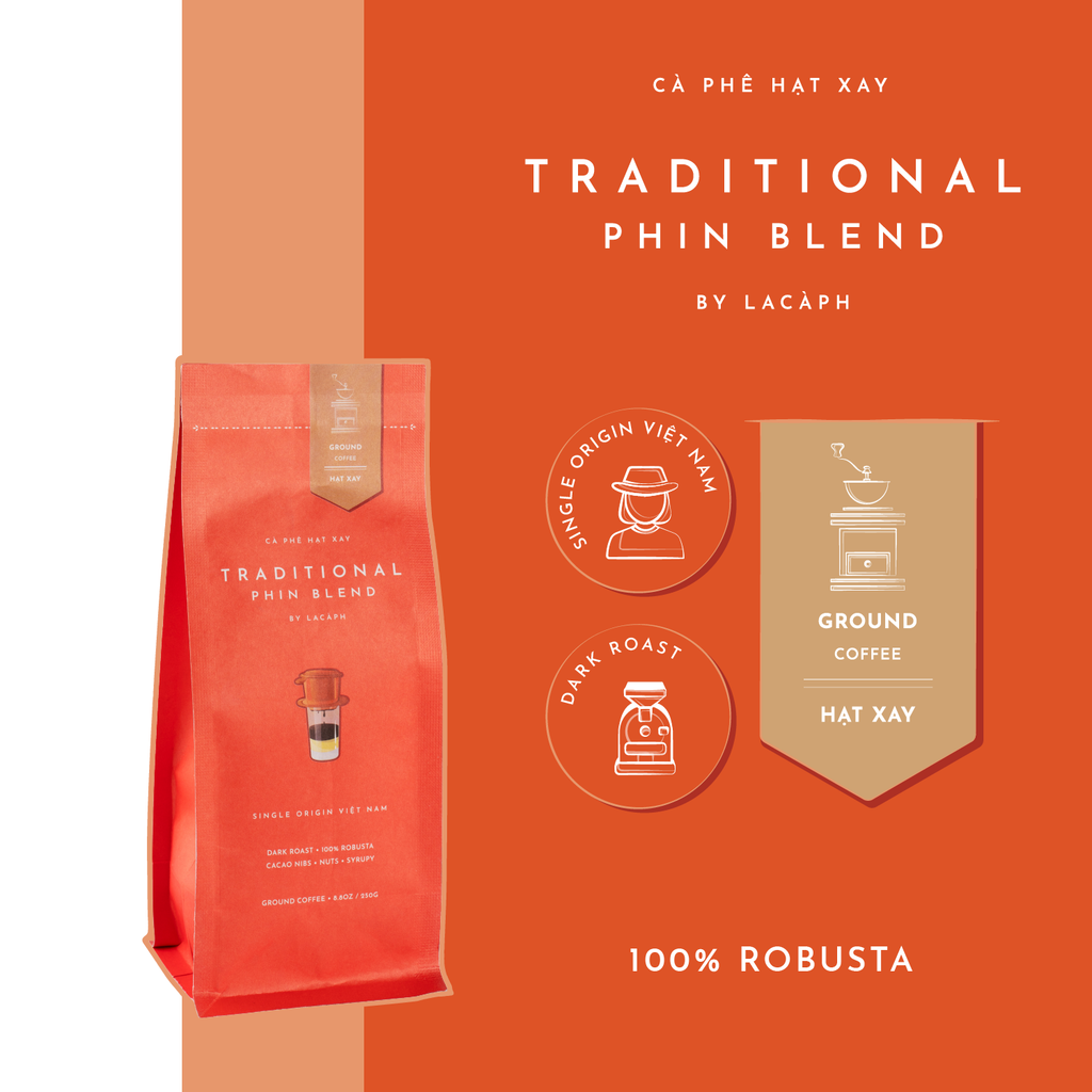 Traditional Phin Blend - Ground Coffee 傳統系列Phin咖啡粉