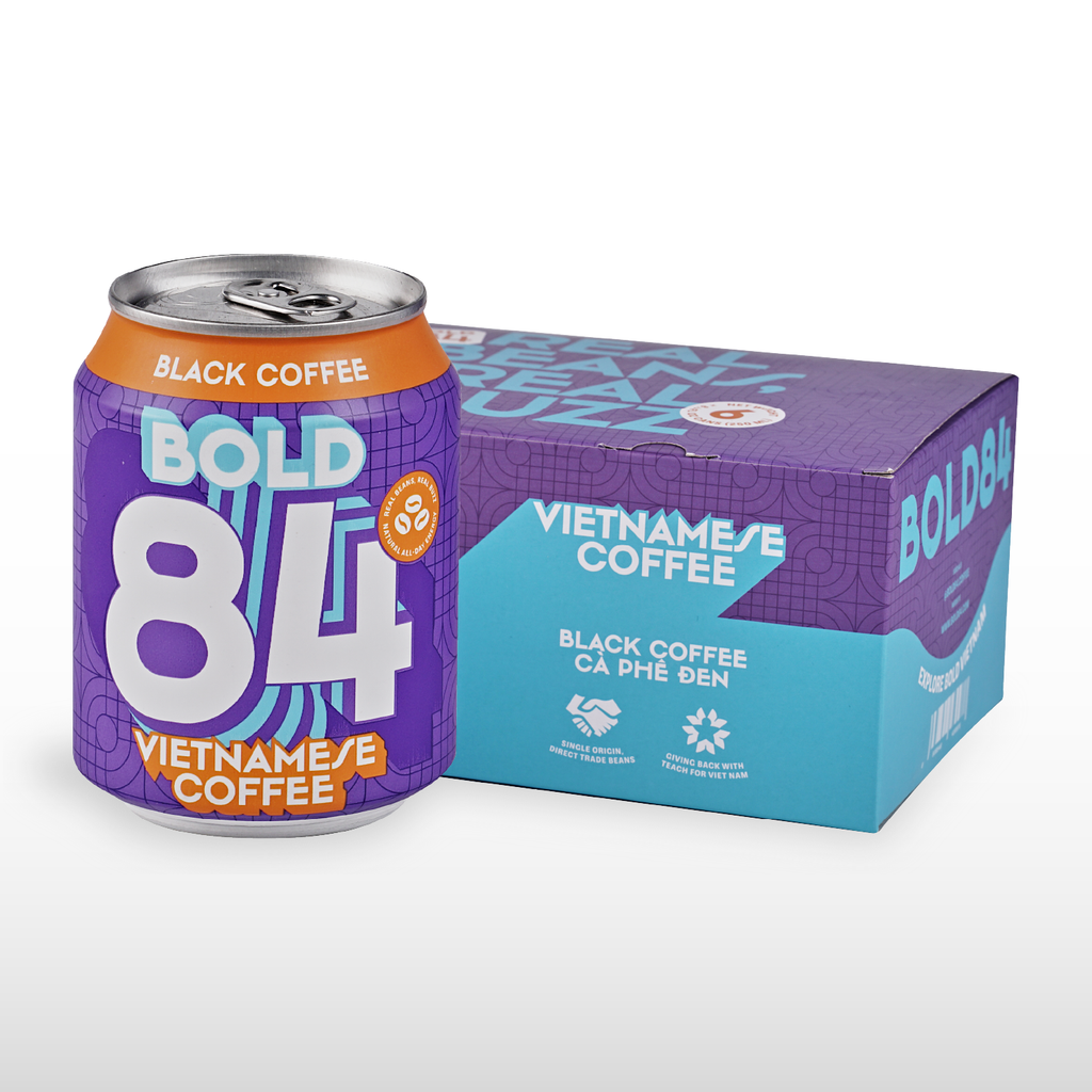Bold84 Black Coffee 罐裝黑咖啡 250ml