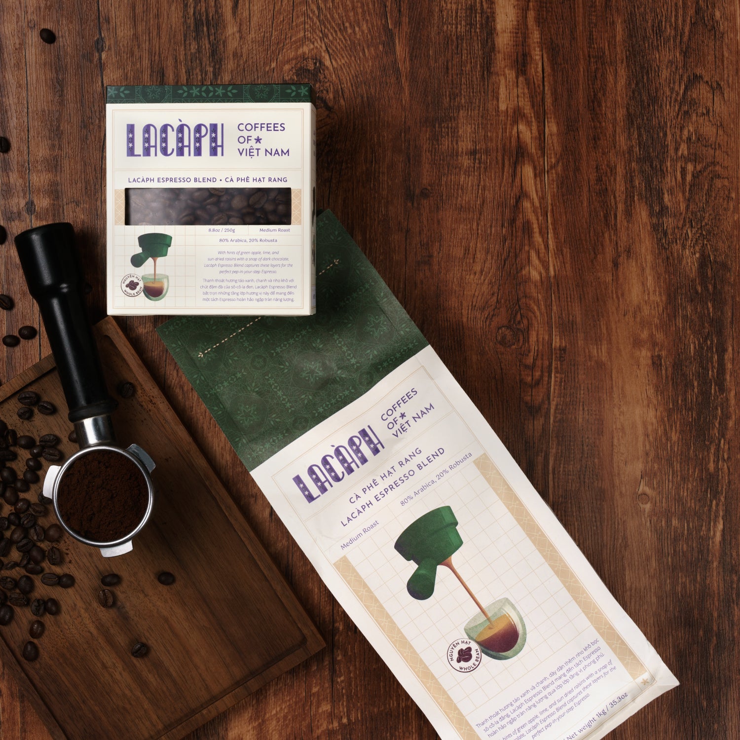 Lacàph Espresso Blend - Whole Bean 意式濃縮咖啡豆
