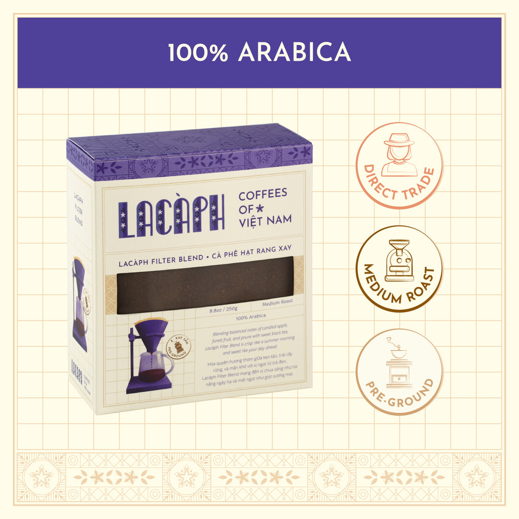 Lacàph Filter Blend - Ground Coffee 越式過濾咖啡粉
